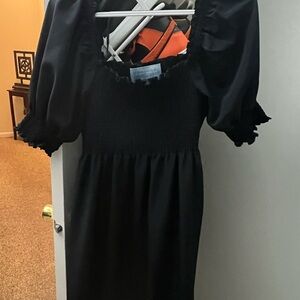 Black Athena Baby Doll Nap Dress Size Large